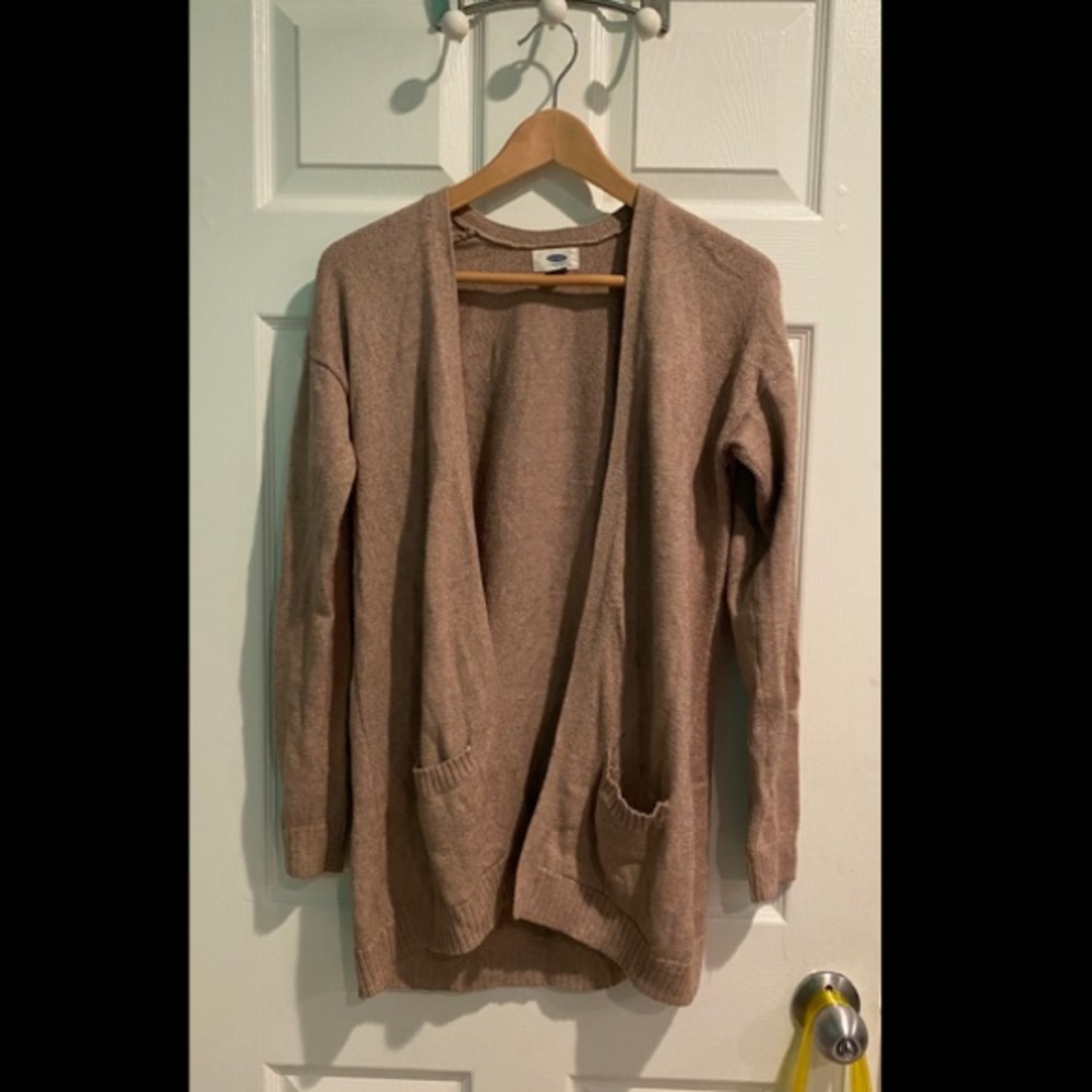 Old Navy Light Brown Cardigan